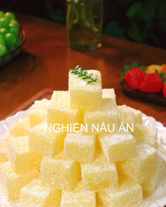 Bánh Dứa Phủ Dừa Mát Lạnh Thơm Ngon
