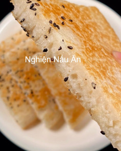 Bánh Gạo Rán Mè Đen Thơm Lừng, Vàng Giòn