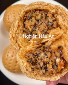 Bánh Hấp Đường Nâu Nhân Óc Chó Ngọt Ngào