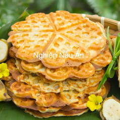 Bánh Kẹp Tàn Chuối Dừa Thơm Ngon