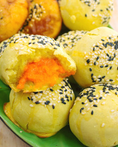 Bánh khoai lang phô mai chiên giòn ngọt ngào