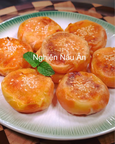 Bánh Khoai Lang Phô Mai Chiên Giòn Thơm Ngậy