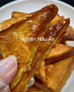 Bánh Mì Nướng Mật Ong Giòn Tan Bằng Nồi Chiên Không Dầu