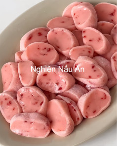 Bánh Nếp Dâu Dẻo Ngọt Mát Lạnh Hấp Dẫn