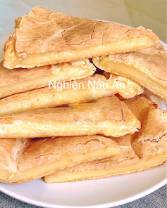 Bánh Nếp Nướng Giòn Dẻo Thơm Lừng Sữa