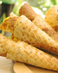 Bánh Ốc Quế Giòn Tan Hương Sữa Trứng Thơm Lừng