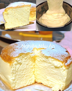 Bánh Phô Mai Nhật Bản Bông Xốp - Hương Vị Mềm Mại Tinh Tế