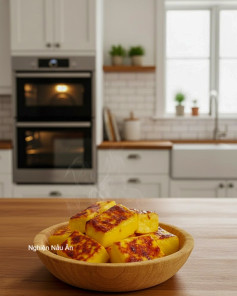 Bánh Phô Mai Nướng Giòn Tan Hấp Dẫn