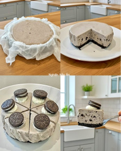 Bánh Phô Mai Oreo Mát Lạnh Tan Chảy Thơm Ngon Khó Cưỡng