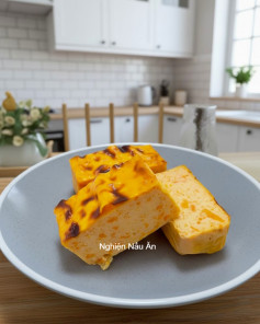 Bánh Sữa Chua Khoai Lang Mềm Mịn, Ngọt Thanh