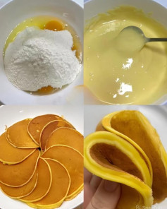 Bánh Sữa Chua Vàng Giòn Thơm Ngon