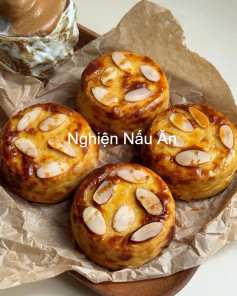 Bánh Sữa Yến Mạch Nướng Hạnh Nhân Giòn Tan
