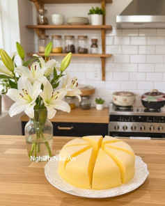 Bánh Trứng Sữa Mịn Lạnh Thơm Ngậy Hương Dừa