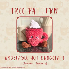 Beginner-Friendly Crochet Hot Chocolate Pattern for Amigurumi