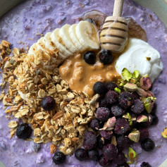 Blueberry Pistachio Sunrise Muesli Delight