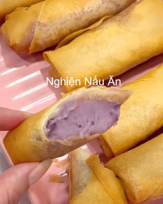 Bò Bía Khoai Môn Chiên Giòn Ngon Ngọt