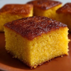 Bolo de Fubá Macio que Derrete na Boca