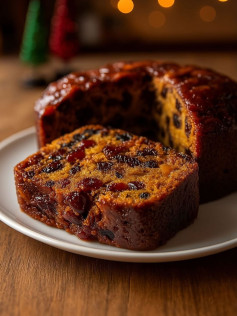 Bolo Natalino Frutado com Toque Aromático e Sabor Festivo