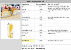 BÔNG LAN CUỘN HOÀNG KIM