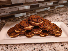 Buckeye Brownie Cookies