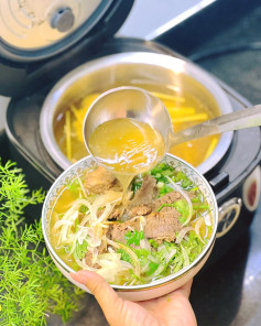 Bún Bò Hầm Dứa Thơm Ngon, Thơm Phức