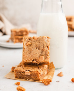 Buttery Bliss Blondies with Crunchy Mix-ins