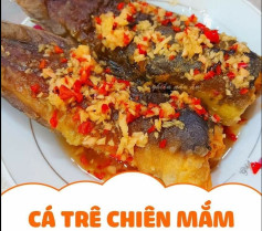 Cá Trê Chiên Giòn Tẩm Mắm Gừng Thơm Lừng