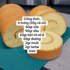 Cách làm bông lan cuộn