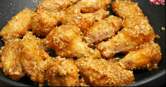 Cánh Gà Chiên Tỏi Giòn Rụm Thơm Lừng