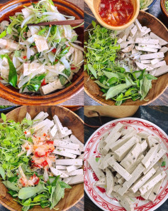 Chả Lụa Trộn Rau Răm Mát Lành Giải Ngán