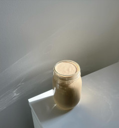 Chai Banana Bliss Smoothie with Almond Flax Power