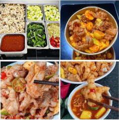 Chân Gà Sốt Thái Chua Cay Ngon Khó Cưỡng