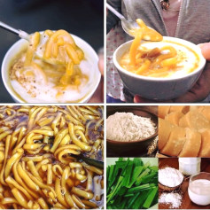Chè Bánh Canh Ngọt Nước Cốt Dừa Thơm Mát