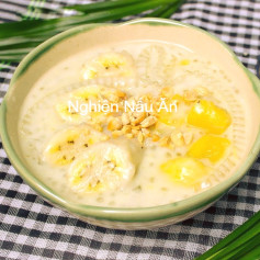 Chè chuối khoai lang nước cốt dừa thơm ngon