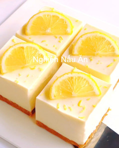 Cheesecake Chanh Vàng Sữa Chua Thơm Mát, Dễ Làm