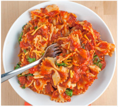 Cheesy Batwing Pasta Delight for Halloween Night