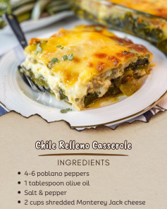 Cheesy Spicy Poblano Pepper Delight