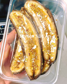 Chuối Nướng Bơ Mật Ong Thơm Lừng