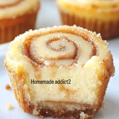 Cinnamon Swirl Mini Cheesecake Delight
