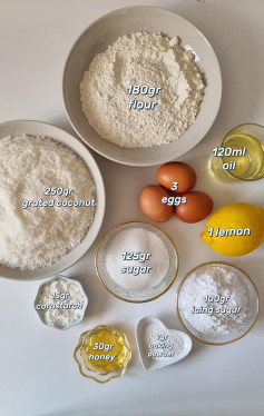 COCONUT AND LEMON COOKIES