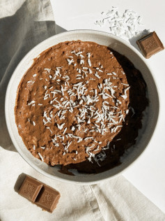 Coconut Chocolate Dream Overnight Oats