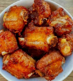 Costelinha Crocante com Toque de Limão