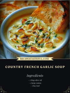 Country French Garlic Soup