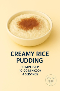 Creamy Cinnamon Childhood Rice Delight