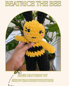 Create Your Own Beatrice the Bee with This Free Crochet Pattern