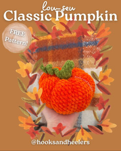 Create Your Own Classic Crochet Pumpkin with This Free Pattern