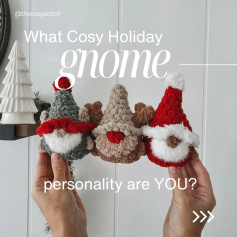 Create Your Own Cozy Holiday Gnome Crochet Pattern Now