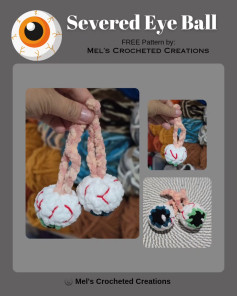 Create Your Own Crocheted Severed Eyeball with This Free Pattern
