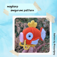 Create Your Own Magikarp with This Amigurumi Crochet Pattern