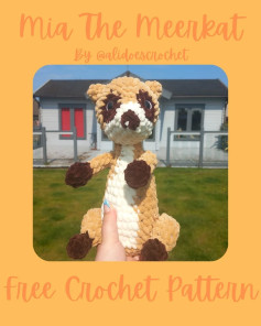 Create Your Own Meerkat Plush with This Free Crochet Pattern
